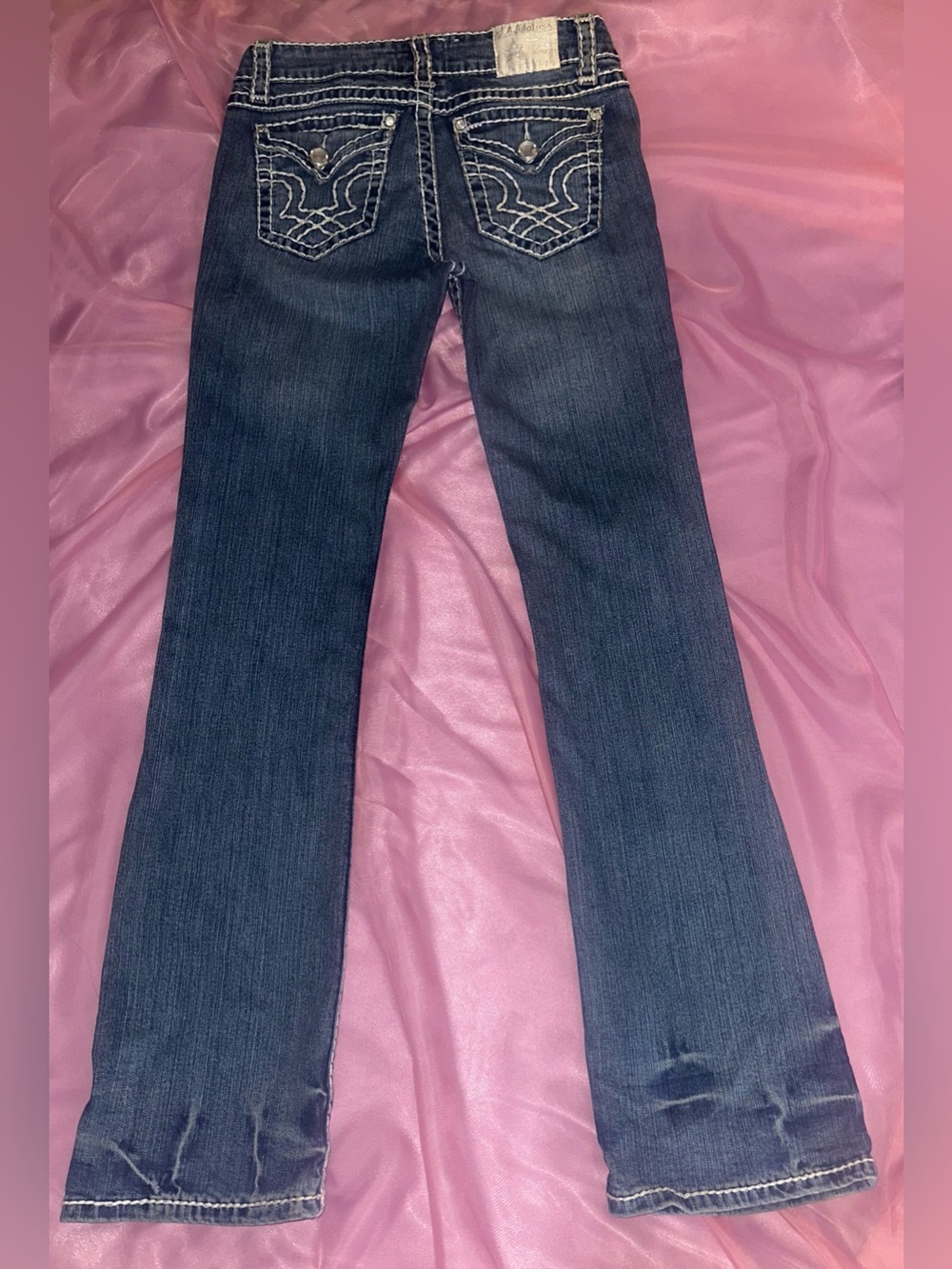9/34” vintage y2k LA Idol low/mid rise bootcut med wash jeans bratzcore 2000’s